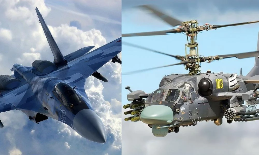 Τα ρωσικά αεροσκάφη Su-35 και Ka-52 βρίσκονται σε μαζική ζήτηση παγκοσμίως εξαιτίας της διάκρισής τους στην Ουκρανία